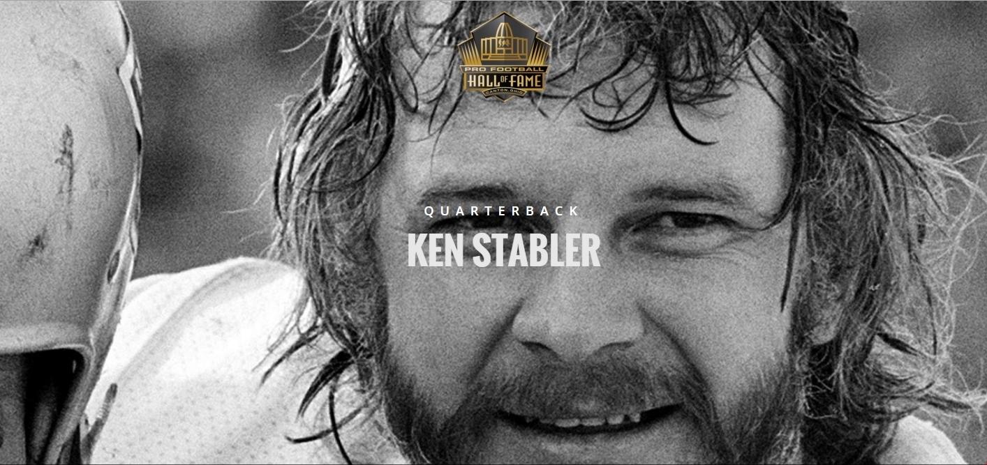 Ken Stabler Hall of fame (2)